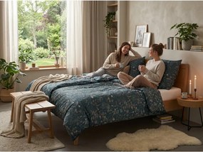 Renforcé pamut ágyneműhuzat SELMIRA sötétzöld Ágyneműhuzat mérete: 70 x 90 cm | 140 x 220 cm