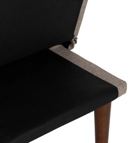 Szürkésbézs zsenília kinyitható kanapé 181 cm – Ixia