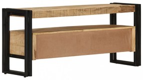 tömör mangófa TV-szekrény 100 x 30 x 45 cm