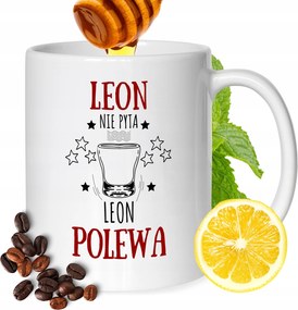 Leon Férj Barát Bögre Nyomtatott Fehér 330ml