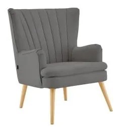 Szürke fotel Zenia - Støraa