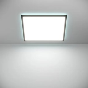 Eglo 901468 - LED RGBW Dimmelhető fürdőszobai lámpa ROVITO-Z 17W/230V 50x50cm IP44 fekete