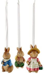 Húsvéti díszek, 3 db-os szett, Bunny Tales kollekció - Villeroy & Boch