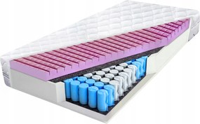 90x200 cube masszírozó zsebes matrac 25 cm rugós cellulózhoz H2