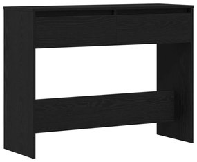 Fekete Tölgy Konzolasztal - 100x35x76.5 cm - Mérnöki Fa