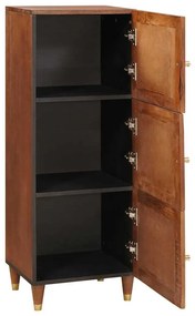 Magas szekrény Barna 40 x 33.5 x 110 cm Kanna és tömör mango fa