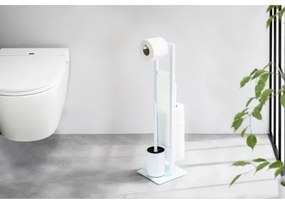 WENKO 21565100 - RIVALTA WC-kefe 18x70 cm fehér/fekete