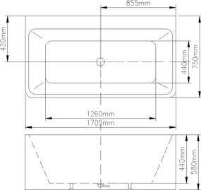 AREZZO design FLORIDA falhoz tehető térkád