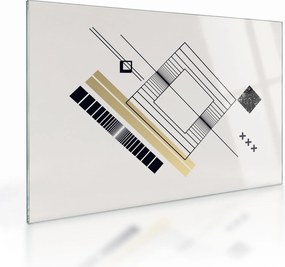 Üveg kép - Geometriai formák N⁰6 (70x50 cm)