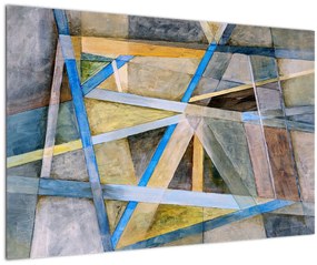 Kép - Absztrakció (90x60 cm)