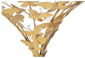 Aranyszínű éjjeliszekrény Butterfly – Mauro Ferretti