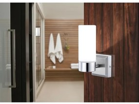 Globo 7815 - SPACE 1xE14/40W für Bad, Wandlampe, IP44, 230V