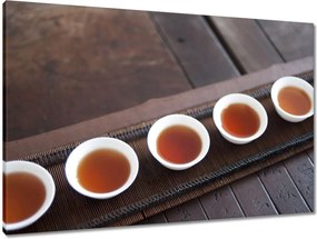 Vászonkép 90x60 Tea japán módra