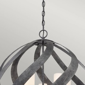 Quintiesse BLACKSMITH QN-BLACKSMITH-5P-OBK Függőlámpa 5x40W/E14 IP44