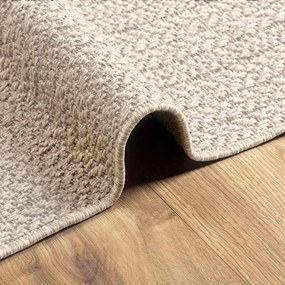 ZIZUR krém juta hatású beltéri és kültéri szőnyeg 60x110cm