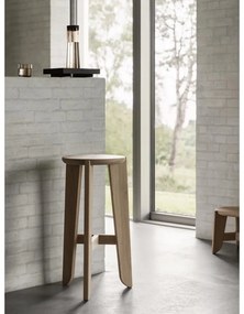 Natúr színű tölgyfa bárszék (ülésmagasság 75 cm) Eli – Blomus