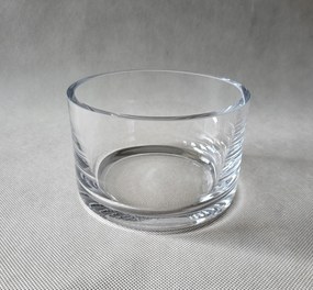 Üveg salátatál 9x15 cm