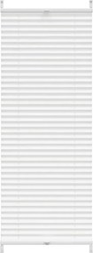 vidaXL Plisse Roló 50 x 100 cm Fehér Redős Roló