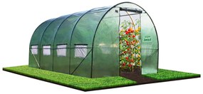 Kerti fóliaház/fóliasátor 3x6m UV filterrel PREMIUM