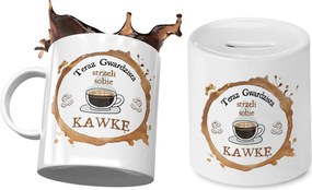 Gárdista Bögre Ajándék Persely Szett Nyomtatott Fotóval