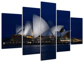 Sydney éjszakai kép (150x105 cm)