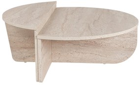 Dohányzóasztal Oronerro 1 (travertin + márvány). 1106460