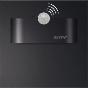 Skoff TANGO SHORT PIR 120º MN-TAN-D-W-1-ML-ML-01 Beépíthető lépcsőházi lámpa 1x2,4W/LED 6500K IP20