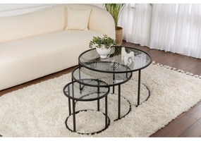 Dohányzóasztal Aurum - 80, 60, 42 - Fekete, Grey