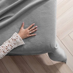 Szürke zsenília ágytakaró 220x240 cm Talo – Filumi