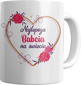 Fehér Bögre A Világ Legjobb Nagymamája Ajándék Nagymama Napjára Ajándék