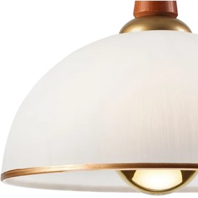 Lehúzható CHIARA lámpa 1xE27/60W/230V sötétbarna/cseresznye