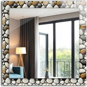 Fürdőszoba tükör hálószoba nappali nyomtatott kövek minta textúra 60x60