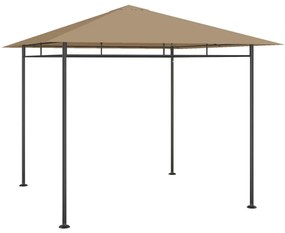 Tópszínű pavilon 3 x 3 x 2,7 m 180 g/m²