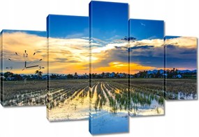 Faliórák 150x105 Kilátás Tájkép