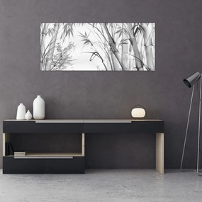 Kép - Bambusz erdő (120x50 cm)