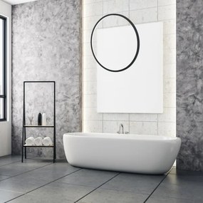 LED csillár SATURNO LED/28W/230V, 50 cm átmérő, IP44, antracit