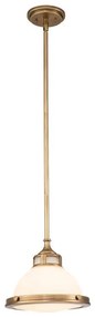 Hinkley HK-AMELIA-P-S-HB - Csillár rúdon AMELIA 1xE27/60W/230V bronz
