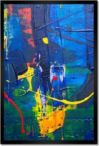 Poszterek keretben 40x60 Absztrakt Bika