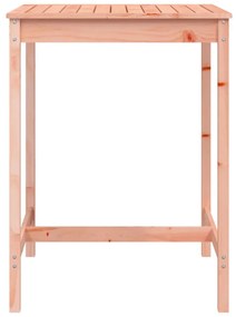 tömör duglászfenyő kerti asztal 82,5x82,5x110 cm