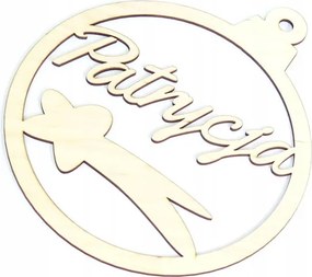 Fa Karácsonyfadísz Névvel XR59