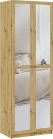 BEN 2 ajtós ruhásszekrény (váz/korpusz) | Artisan Tölgy