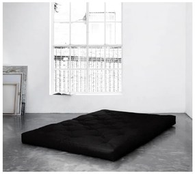 Fekete közepes keménységű futon matrac 160x200 cm Comfort Black – Karup Design