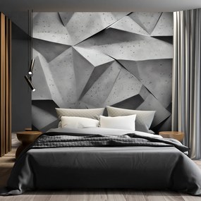 Gario Fotótapéta Absztrakt beton alakzatok Anyag: Vlies, Méret: 300 x 210 cm