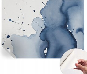 Öntapadós fali fotótapéta Hálószobába Sötétkék fröccsenő víz 208x146