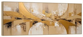 Kép 150x60 cm Gold Abstraction