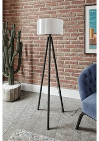 Állólámpa AYD 1xE27/40W/230V fekete/fehér