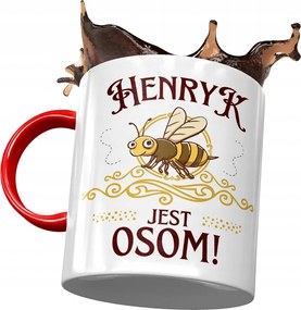 Piros Bögre Henrik Férj Kolléga Ajándék Nyomtatott Fotóval