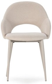 Bézs kárpitozott étkezőszék szett 2 db-os Lia – Marckeric