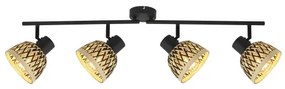 Globo 15767-4 - Spotlámpa COLLY 4xE27/15W/230V