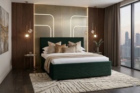 DIDI ágy 180x200 cm Zöld Matraccal